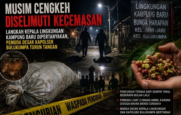 Musim Cengkeh Diselimuti Kecemasan, Langkah Kepala Lingkungan Kampung Baru Dipertanyakan, Pemuda Desak Kapolsek Bulukumpa Turun Tangan