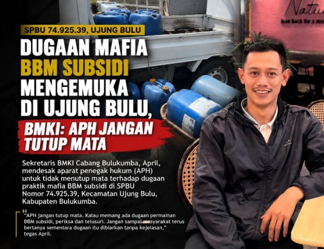 Dugaan Mafia BBM Subsidi Mengemuka di Ujung Bulu, BMKI: APH Jangan Tutup Mata